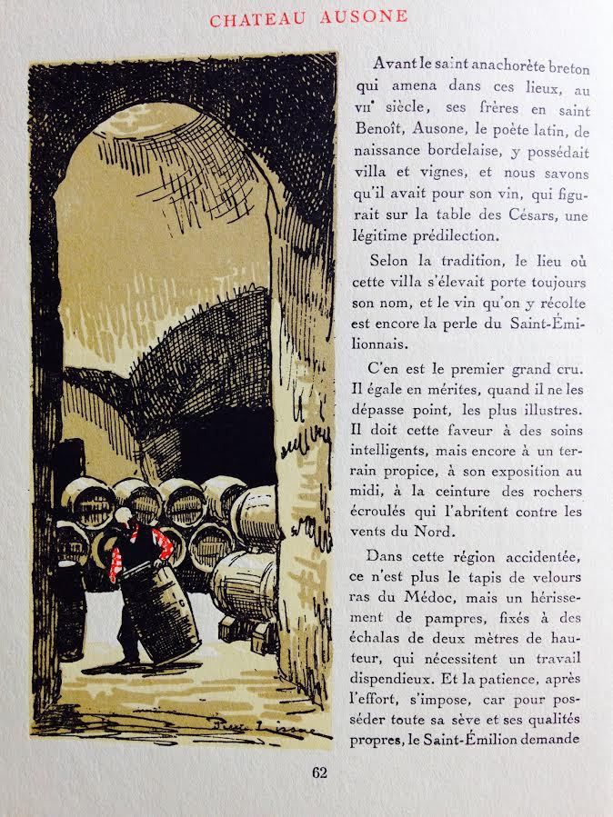 C’était au temps où le caviste Nicolas classait Ausone en cru exceptionnel… le 1869 à 500 francs