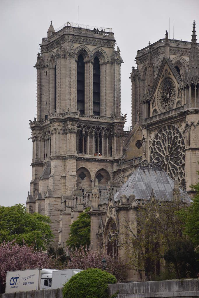 Notre-Dame de Paris - Avril 2019 après l'incendie - Photos: lankaart (c)