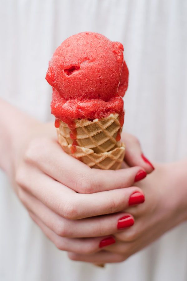 Recette de la Glace à la Fraise —