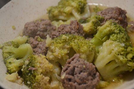 Boulettes boeuf brocolis recette cookeo