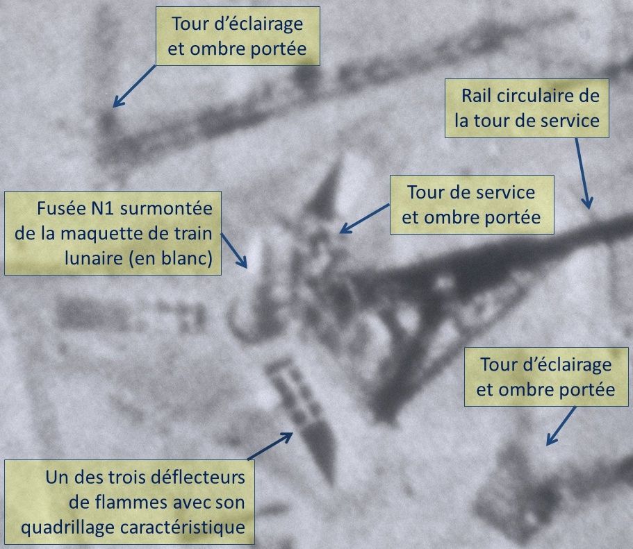 Fusée lunaire N1 - satellite-espion - KH-4B - NRO - USA - URSS - photointerprétation