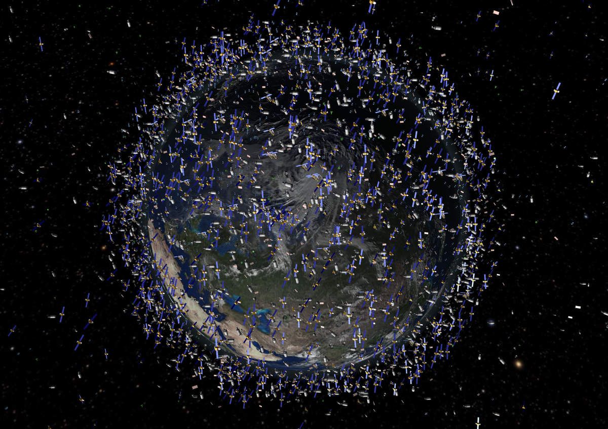 Debris - Space junk - Débris spatiaux - orbite basse - LEO orbit - Kessler - ESA - IADC - Space surveillance and tracking - SST