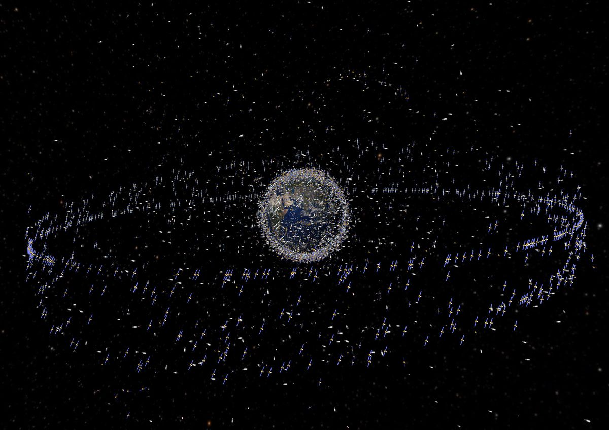 Space Debris - Junk - GEO orbit - Graveyard - ESA - IADC - Space surveillance and tracking - Meteosat-7 - Orbite cimetière