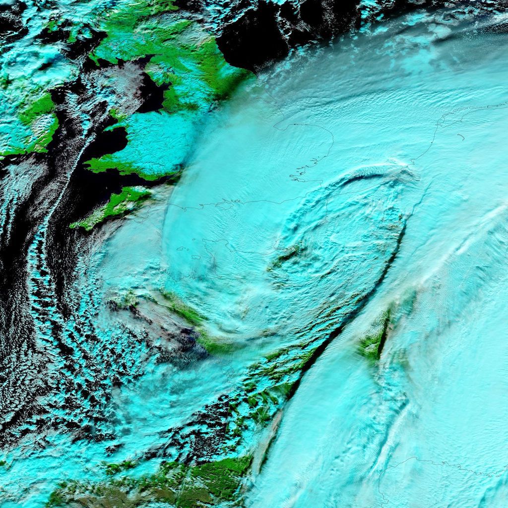 Ana - tempête - Winter storm - neige - snow - MODIS - Terra - 11 décembre 2017 - UK - Stockton-on-tees - Hartlepool - NASA - quiz décembre