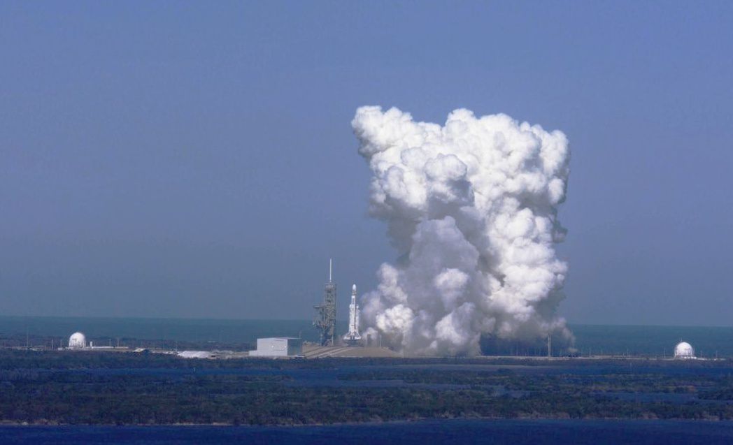 Falcon Heavy - Cape Canaveral - First launch preparation - Préparation premier lancement - Static fire - SpaceX - Elon Musk - Janvier 2018