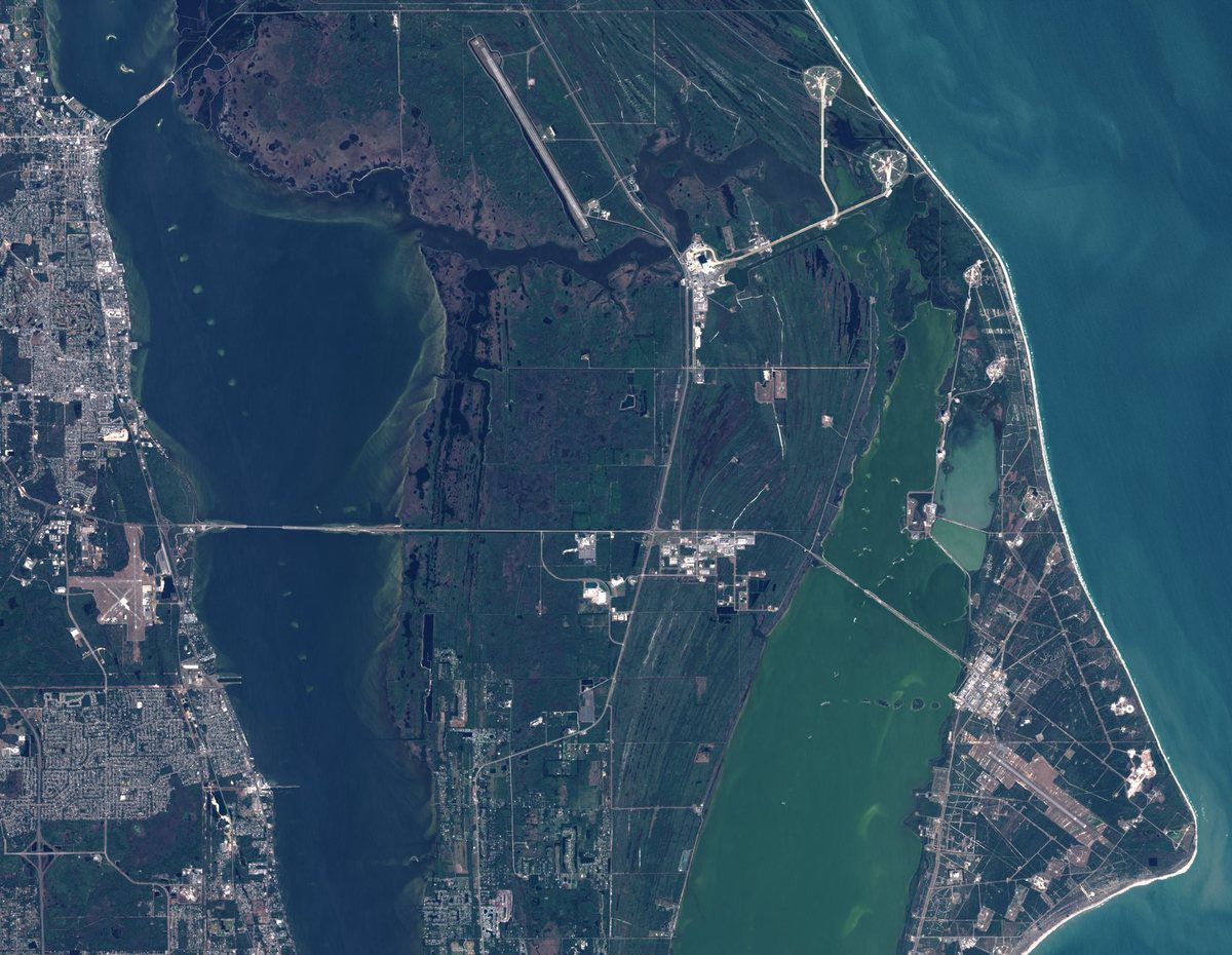 Falcon Heavy Launch - Cape Canaveral - SLC-39A - LZ1 - Floride - Sentinel-2 - Copernicus - First flight - static fire
