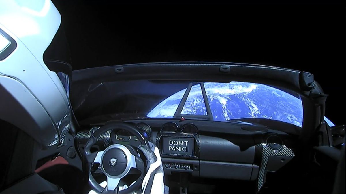 SpaceX - Falcon Heavy - Starman - Bowie - Tesla - en orbite - destination mars
