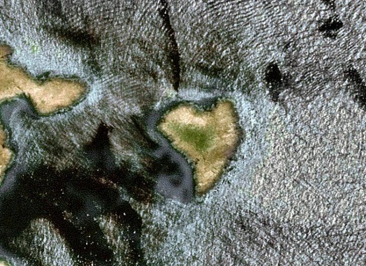 Saint-Valentin - forme de coeur - quiz - image mystère - satellite - amoureux - Le coeur dans les nuages - Troisième image