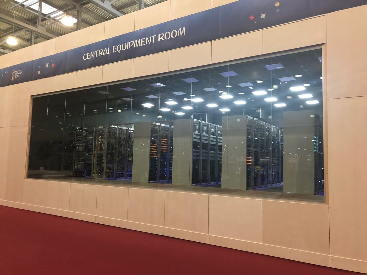 IBC - International Broadcast Centre - Central Equipment Room - Russia 2018 - FIFA - Moscou - Moscow