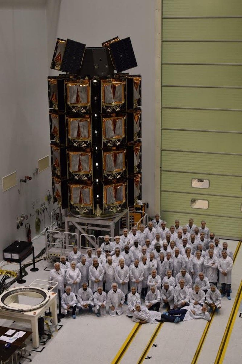 Oneweb - Soyoue - 34 satellites - Baikonour - Baikonur - Soyuz - Arianespace - Constellation - Starlink - SpaceX - Softbank - Airbus Defence and Space - Newspace -Europe