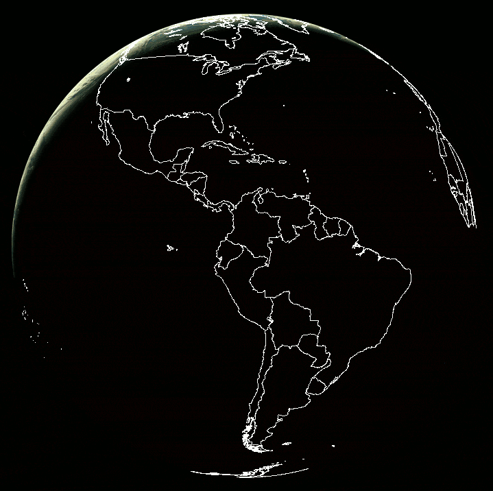 20 juillet 2020 - Solstice d'été - Summer solstice - GOES-16 - GOES-East - satellite - orbite géostationnaire - saisons - jour le plus long