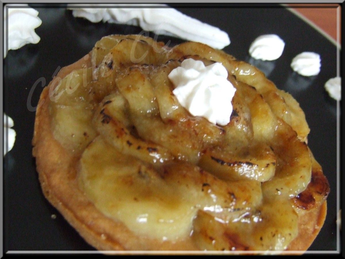Tartelettes à la banane