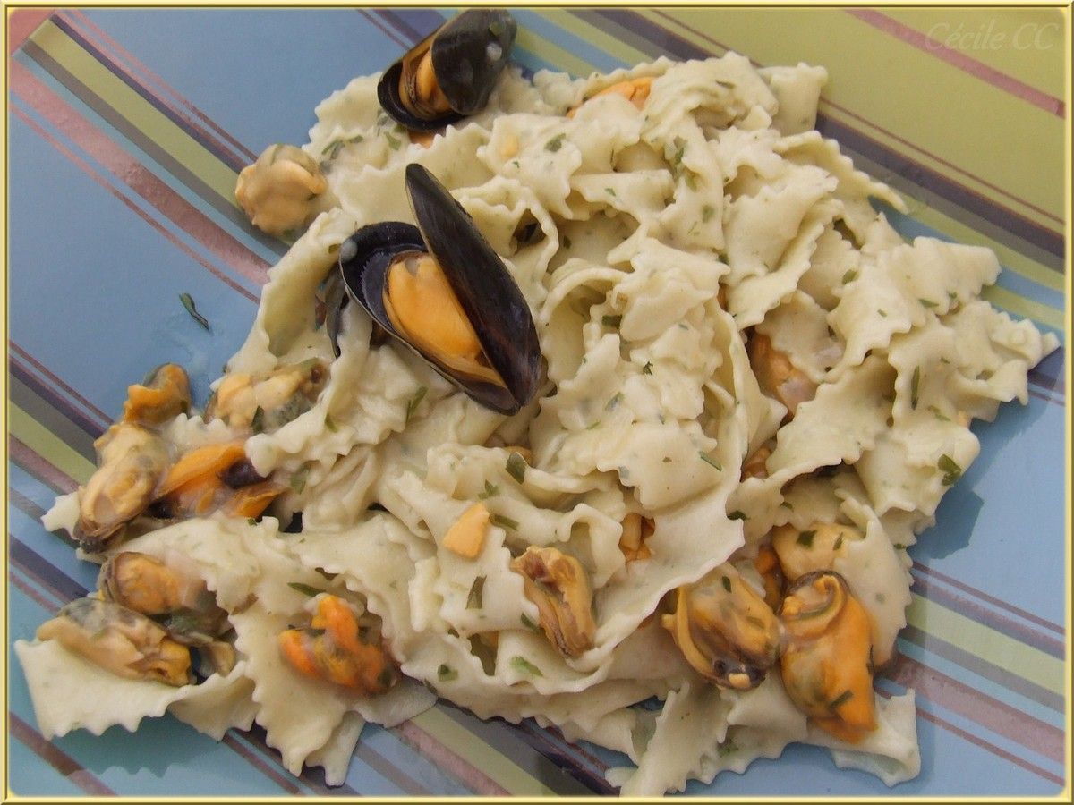 Tagliatelles à l'estragon maison