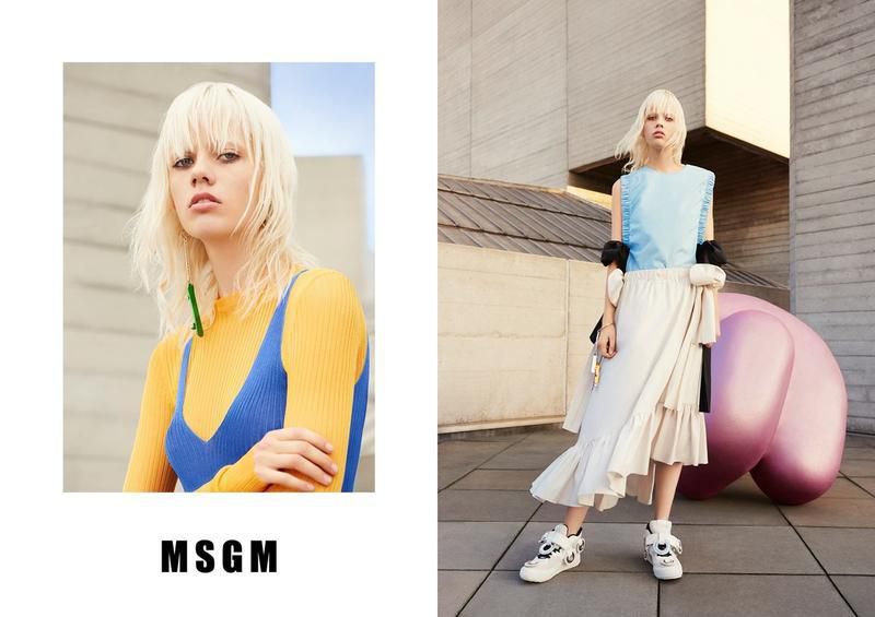 MSGM SPRING/SUMMER 2016 CAMPAIGN 