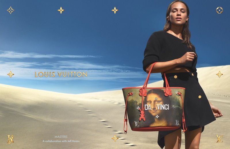 LOUIS VUITTON x JEFF KOONS / 'MASTERS' HANDBAG 2017 CAMPAIGN - Arc