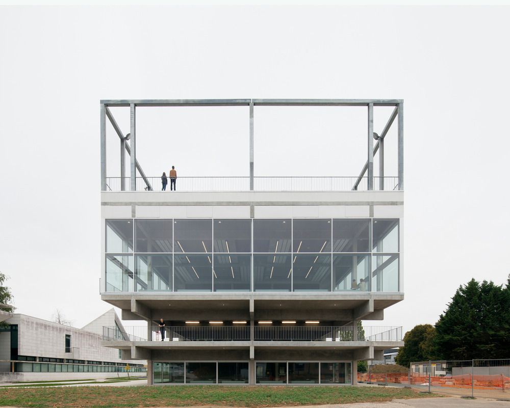 PUBLIC CONDENSER AT PARIS SACLAY UNIVERSITY CAMPUS by  MUOTO ARCHITECTURE 