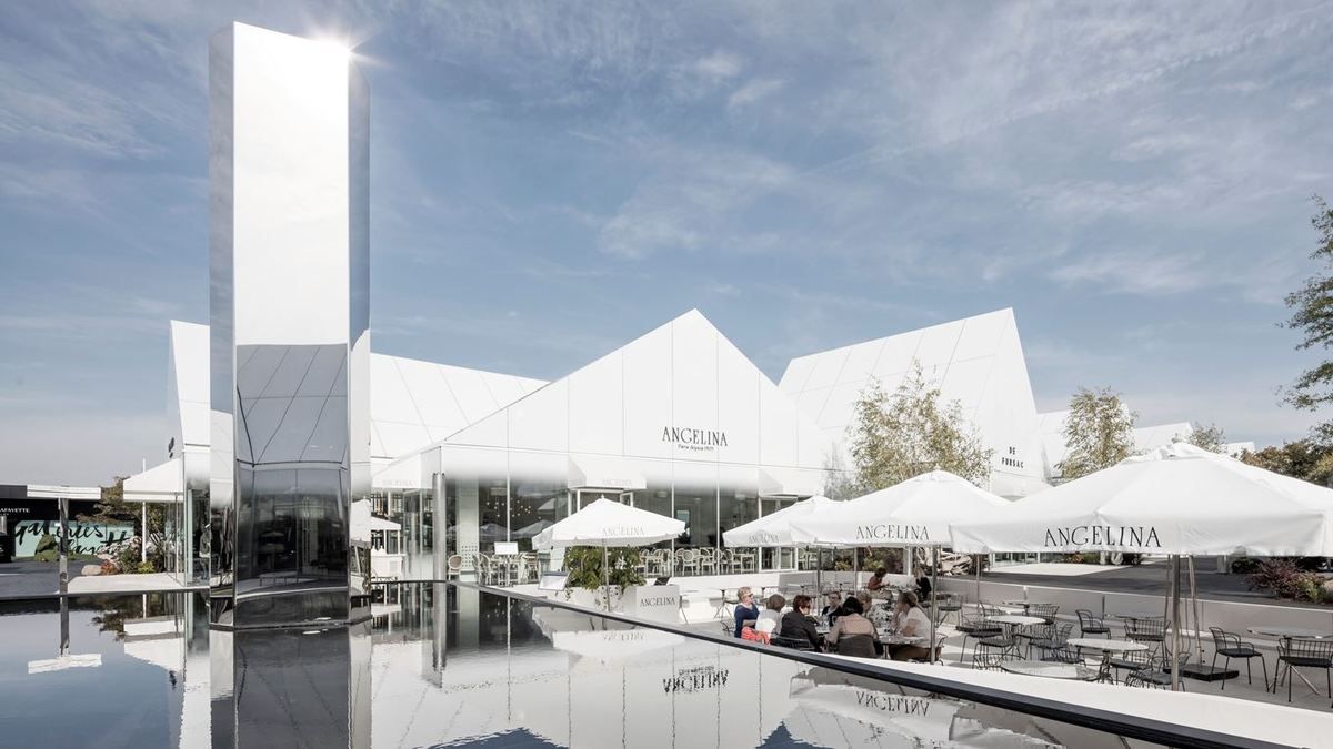 THE VILLAGE, OUTLET SHOPPING CENTER IN VILLEFONTAINE BY GIANNI RANAULO DESIGN 