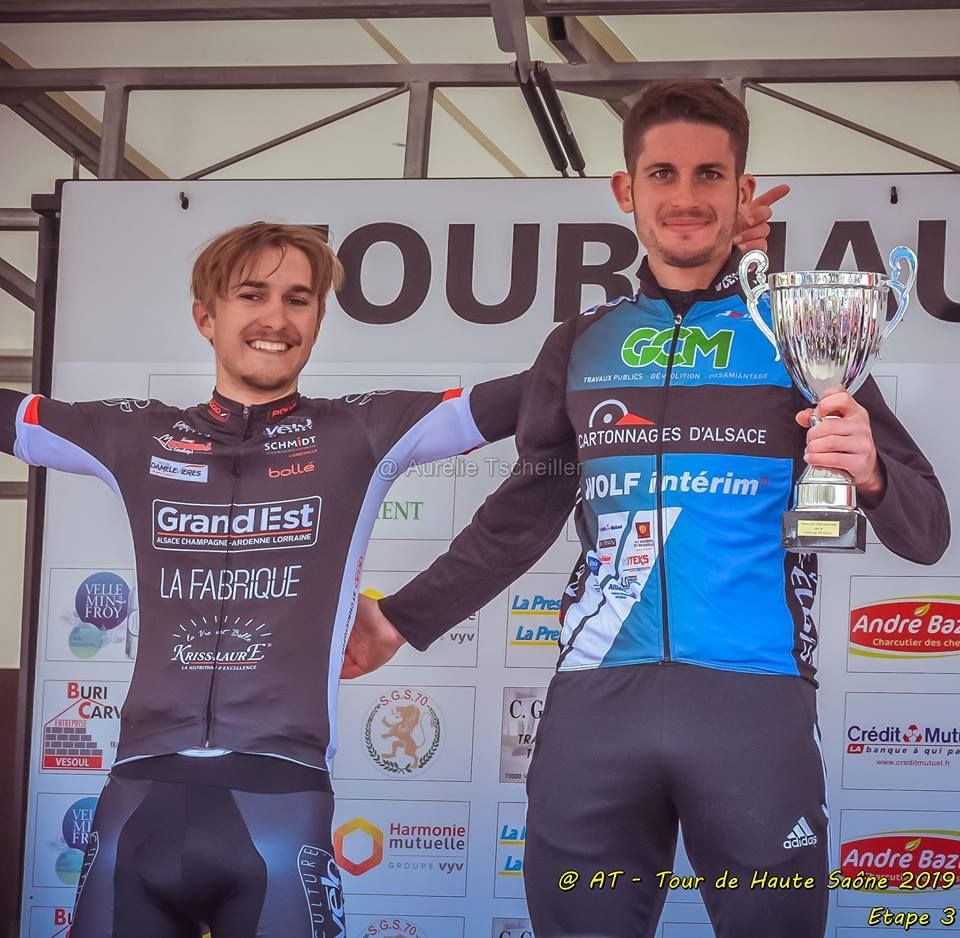 Jérôme Becker (à droite) en compagnie de Francis Juneau (Photo Aurélie Tscheiller)