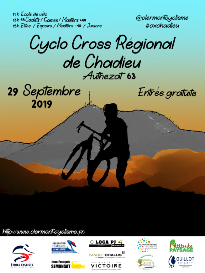 Cyclo-cross : l'ouverture aura lieu au parc du château de Chadieu