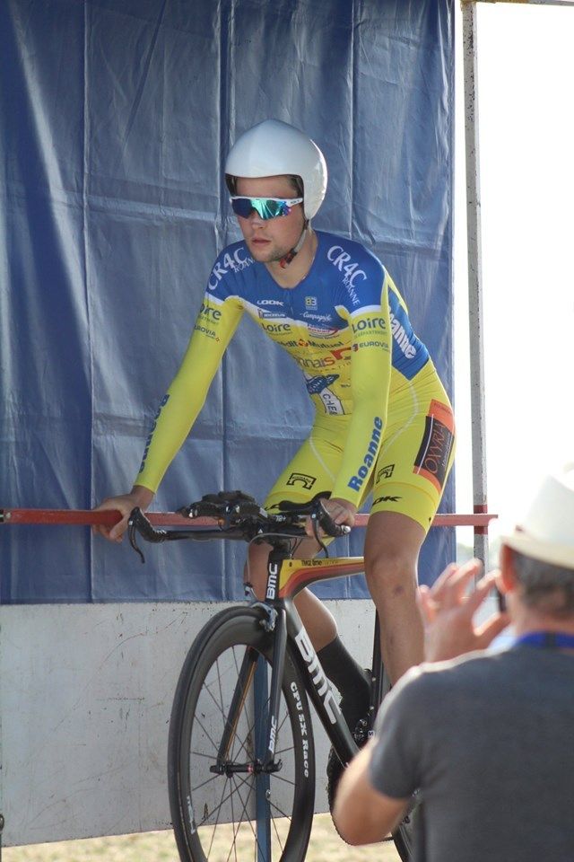 Antoine Prunet au départ (photo Johanna Kowalski-Fournier)