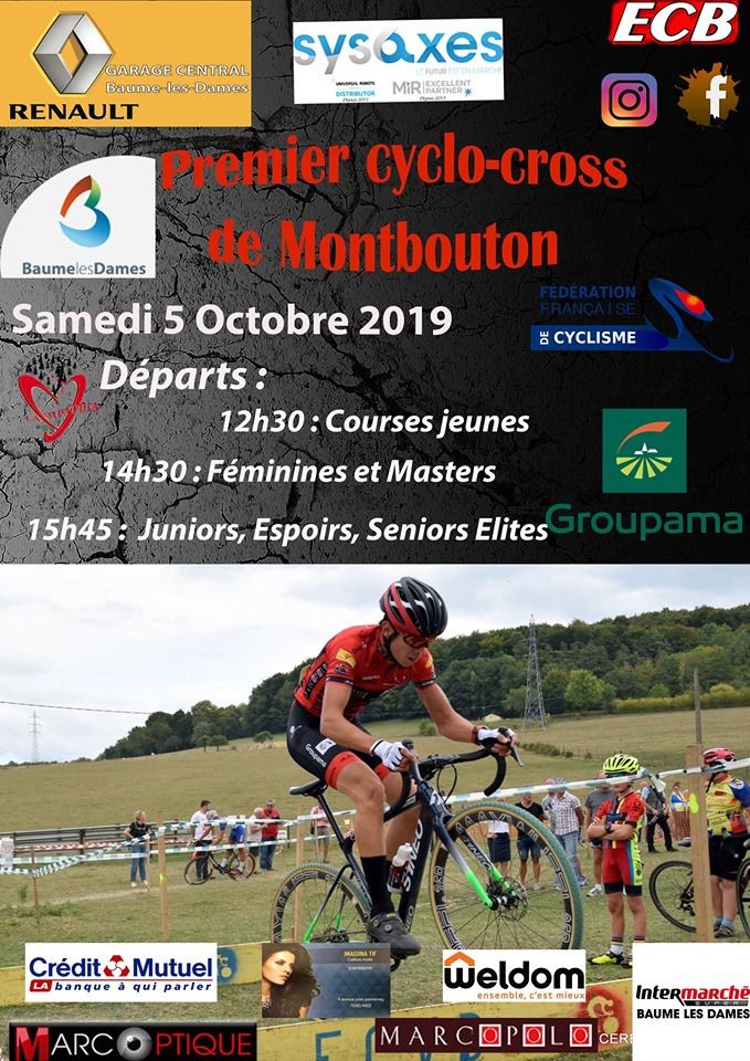 Samedi, cyclo-cross de Montbouton