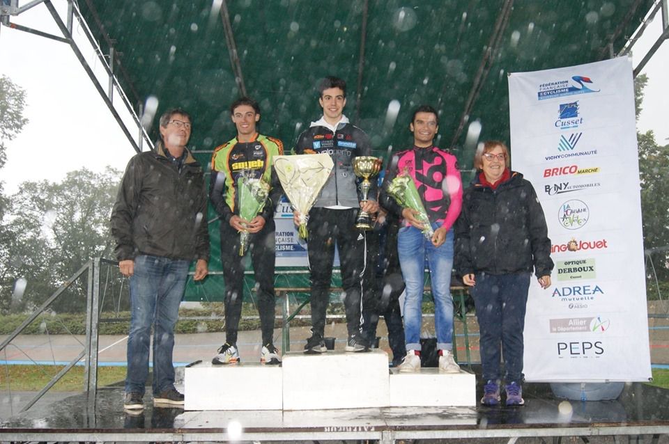 Le podium (photo AC Cusset)