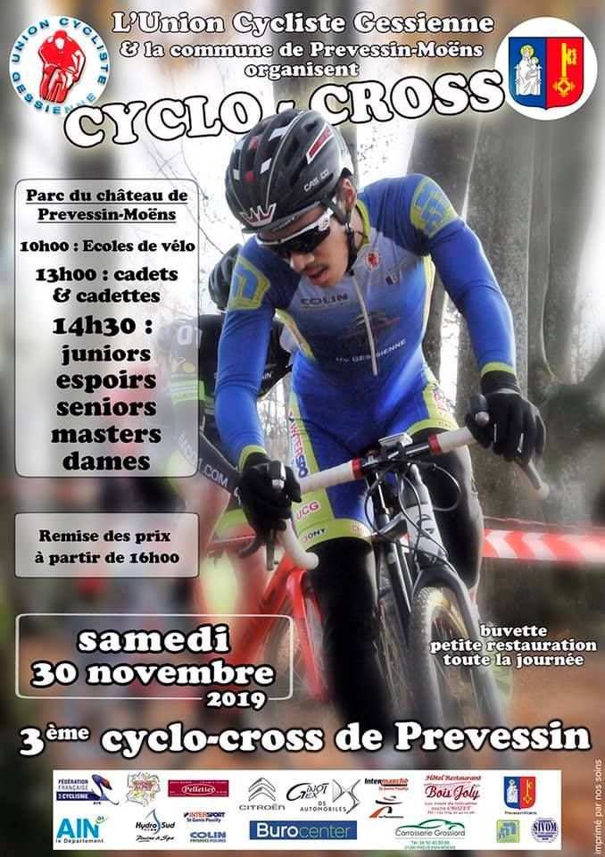 Le cyclo-cross de Prévessin-Moëns est annulé