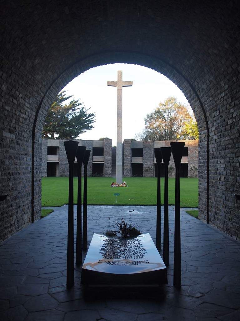 Le cimetière militaire allemand de Huisnes-sur-Mer