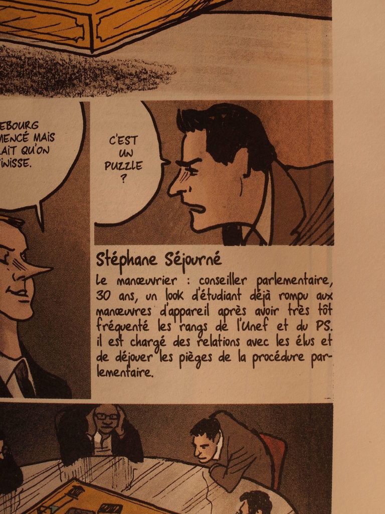 Et soudain, dans la Revue Dessinée, apparaît Stéphane Séjourné