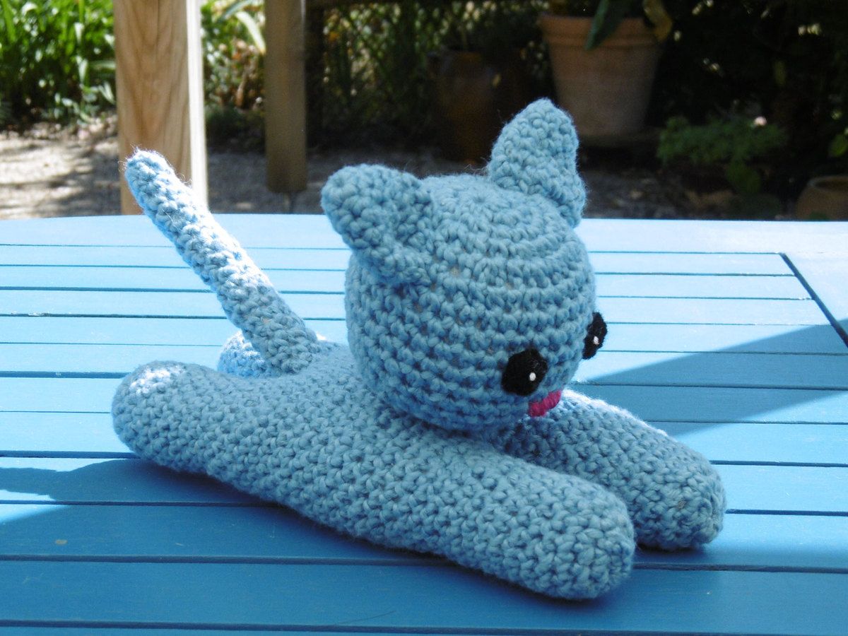Chat Amigurumi Au Crochet Le Blog De Charline