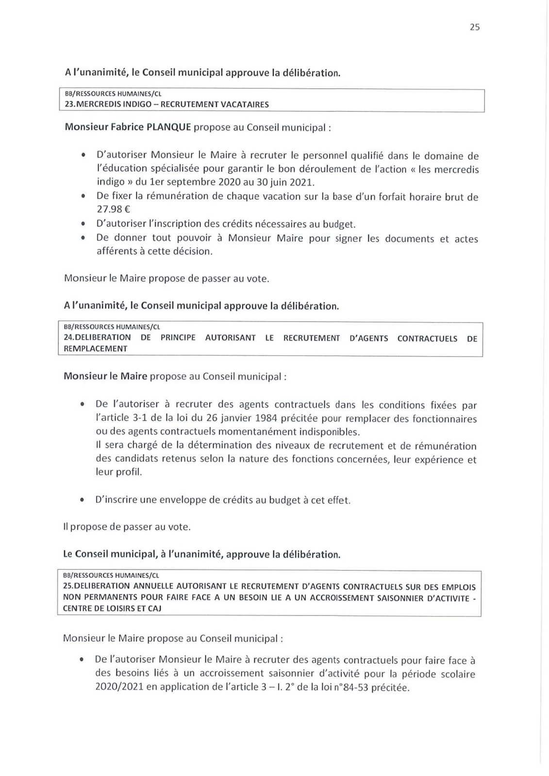 Conseil municipal de Méricourt du 22 juin 2020 : le compte-rendu officiel est en ligne 