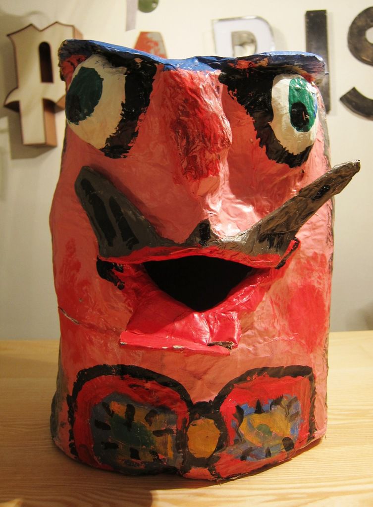 TETE PAPIER MACHE CARNAVAL