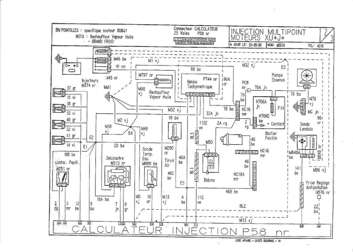 Vérification sonde lambda - L'Injection BOSCH LE2-Jetronic