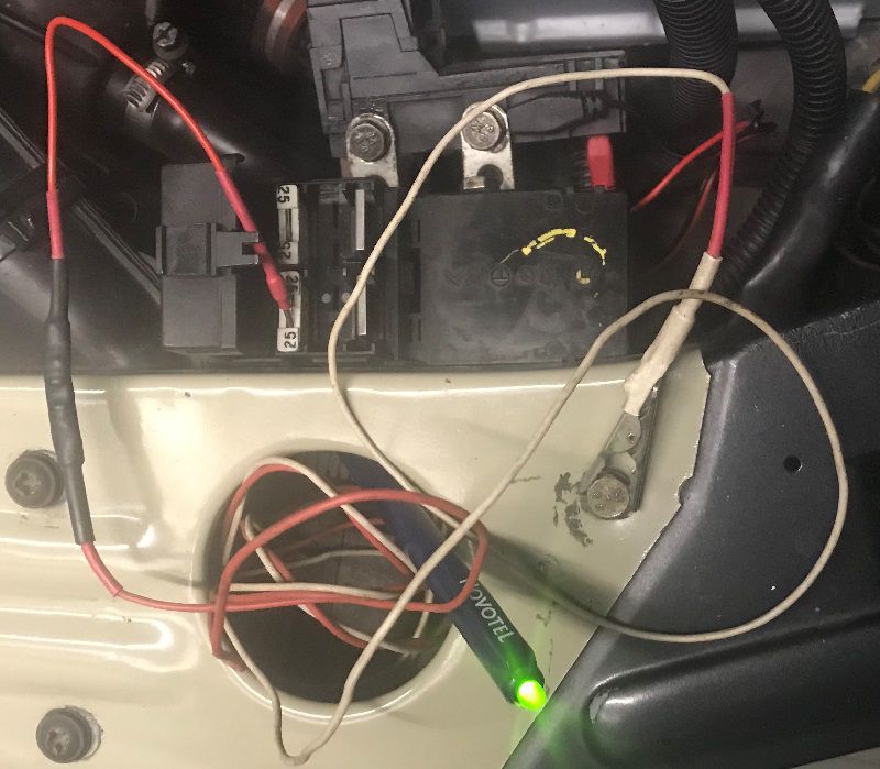 Testeur 12V pointe de touche