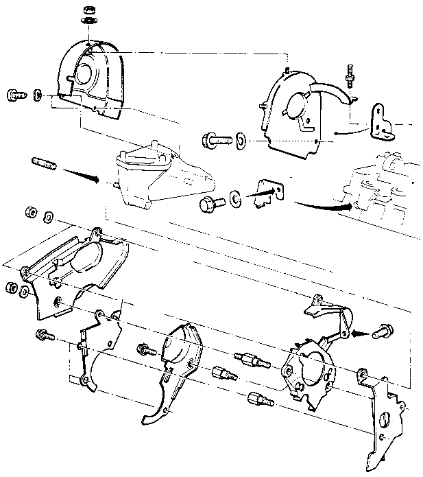 Fiche pratique moteur/Vérification et calage courroie de distribution -  L'Injection BOSCH LE2-Jetronic