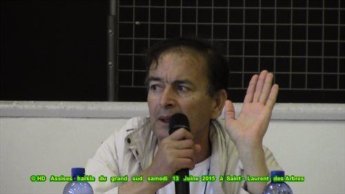 Suite des photos, des premières assises harkis du grand sud le samedi 13 Juin 2015 à Saint-Laurent des Arbres (2)