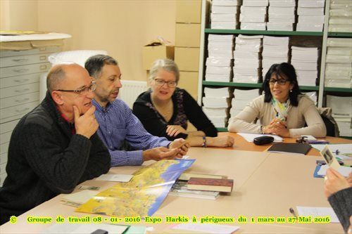 Invitations diverses sur le mois de mars, de Harkis Dordogne