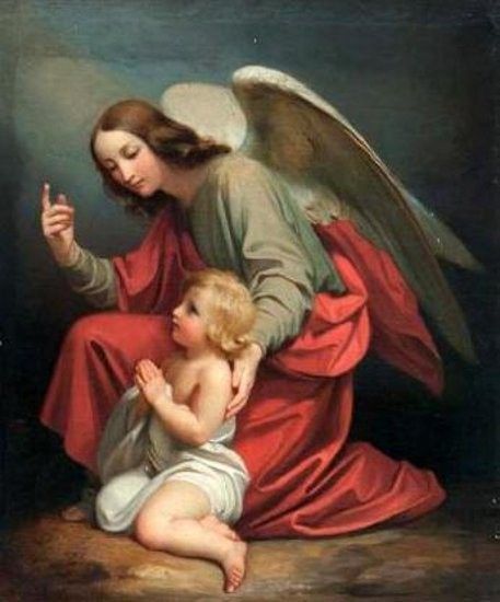 Prière à l'ange gardien / consécration