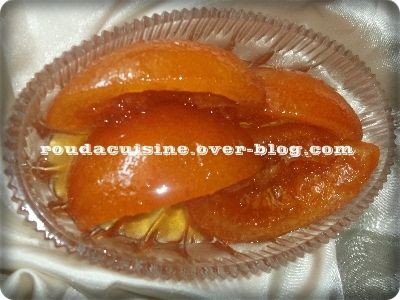 Maadjoun tchina (Confiture d'oranges en quartiers) معجون التشينة