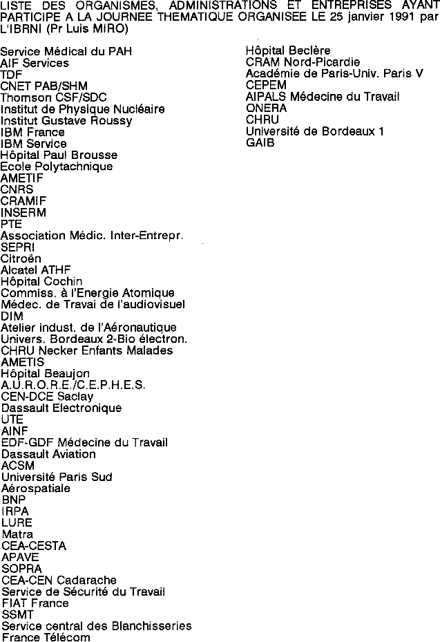 Résumé des premières études épidémiologiques sur les ondes électromagnétiques menées par le Pr L.Miro