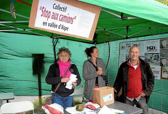 Stop aux camions en vallée d’Aspe et ailleurs Jaca sin perder el norte de la vallée de l’Aragon