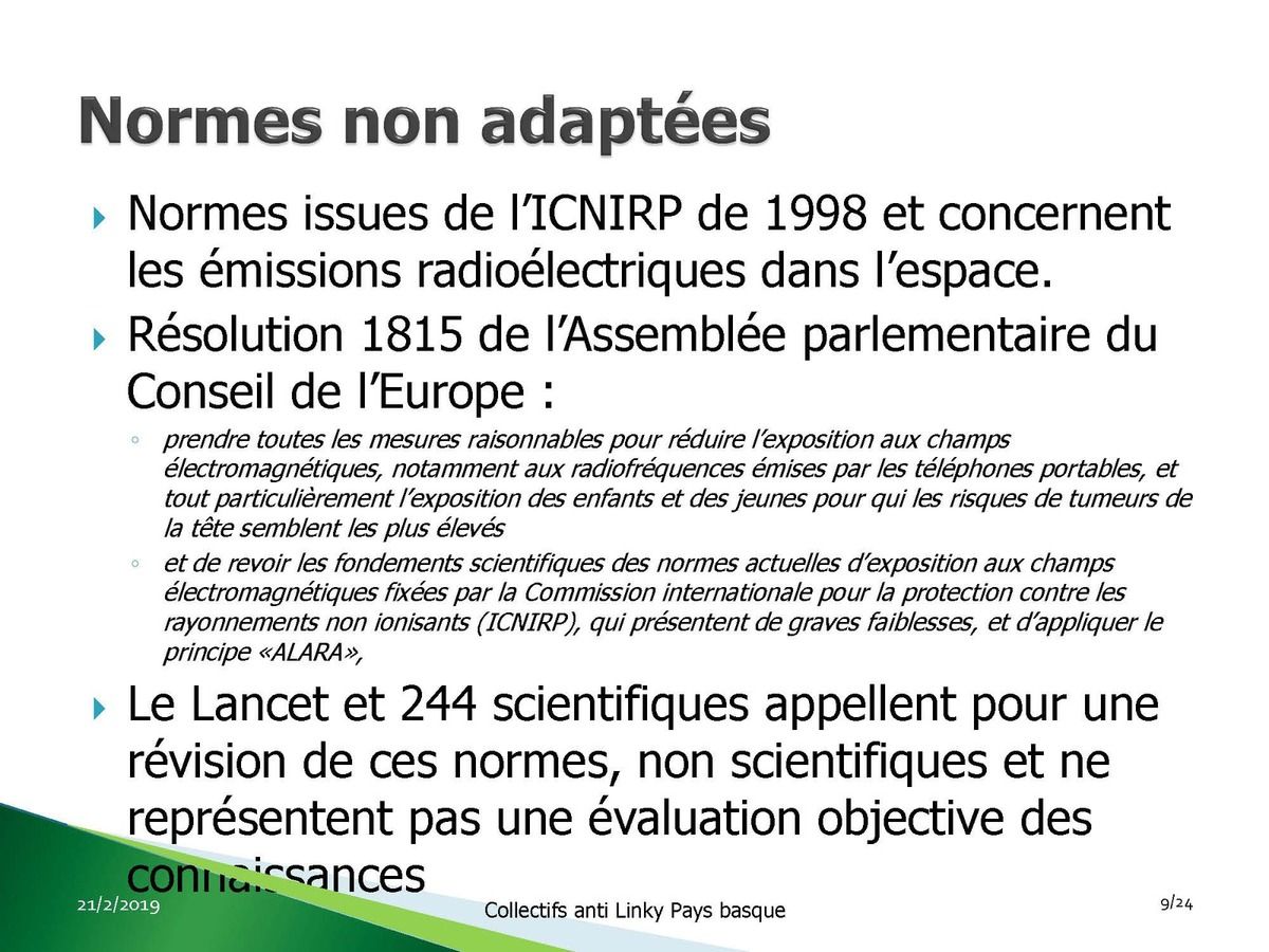 Présentation de notre opposition au linky aux élus/e de la Commission Transition écologique et énergétique de la Communauté d’Agglomération PB
