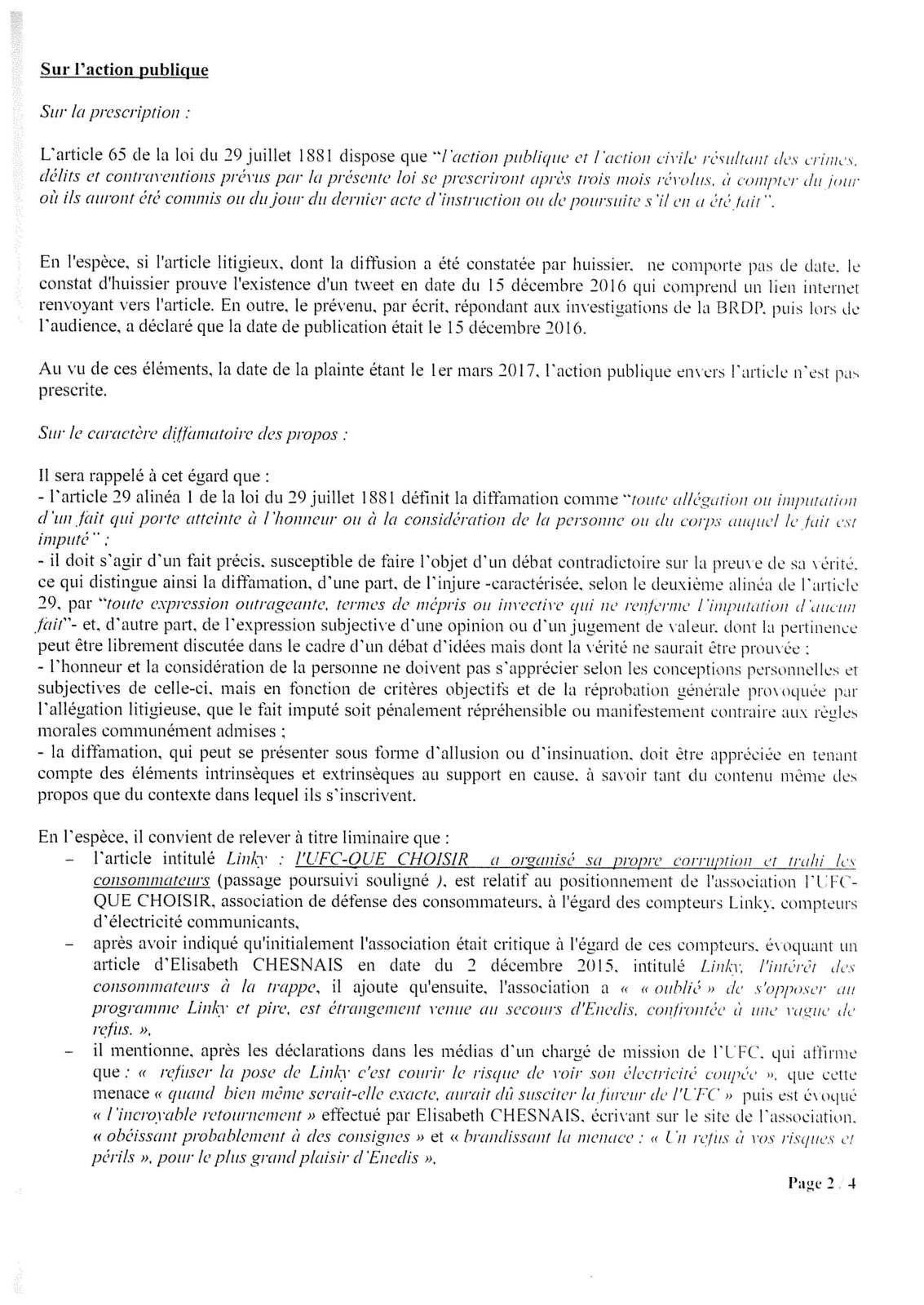 Compteur Linky : UFC-QueChoisir perd ses trois procès lancés contre Stéphane Lhomme