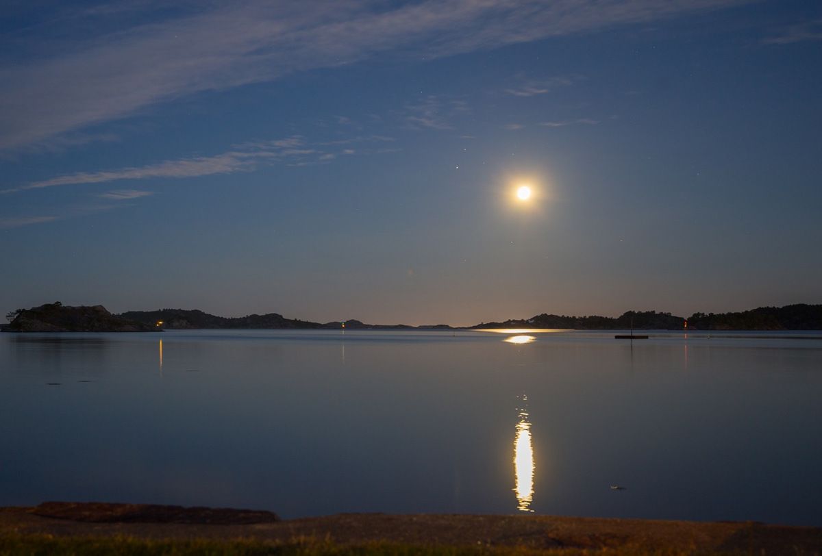 Arrivée en Norvège : petit port à l'ouest de Kristiansand