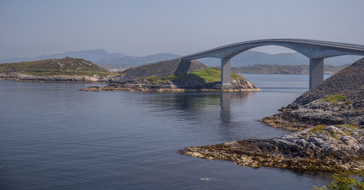 Pont sur la route de l'Atlantique