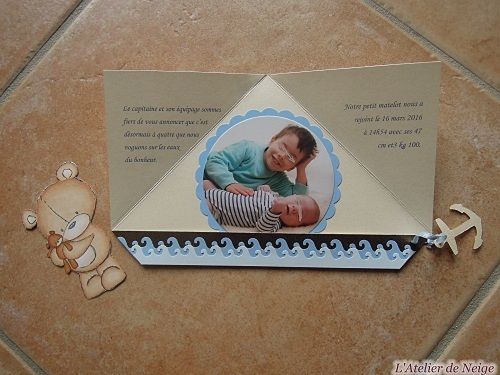 84 - Faire-Part Naissance Ethan 16 mars 2016