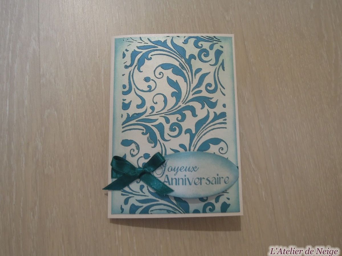 Virginie 17 Octobre 17 Carte Anniversaire L Atelier De Neige