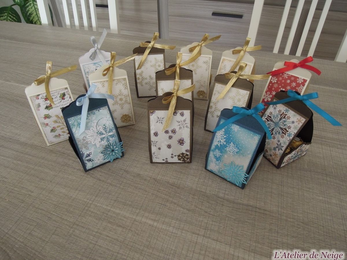 216 - Boîtes à Chocolats Marché de Noël 2017