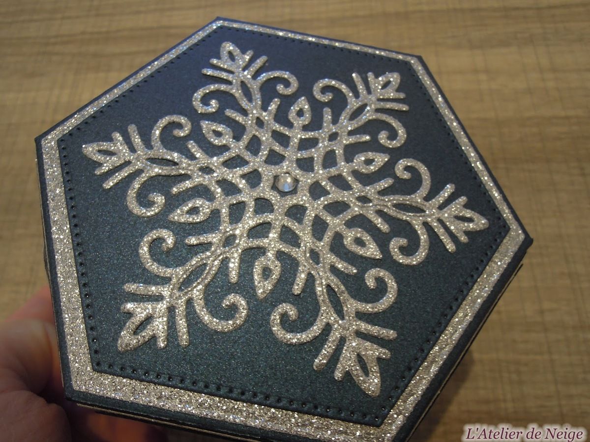 229 - Boîte à Chocolats Noël 2017