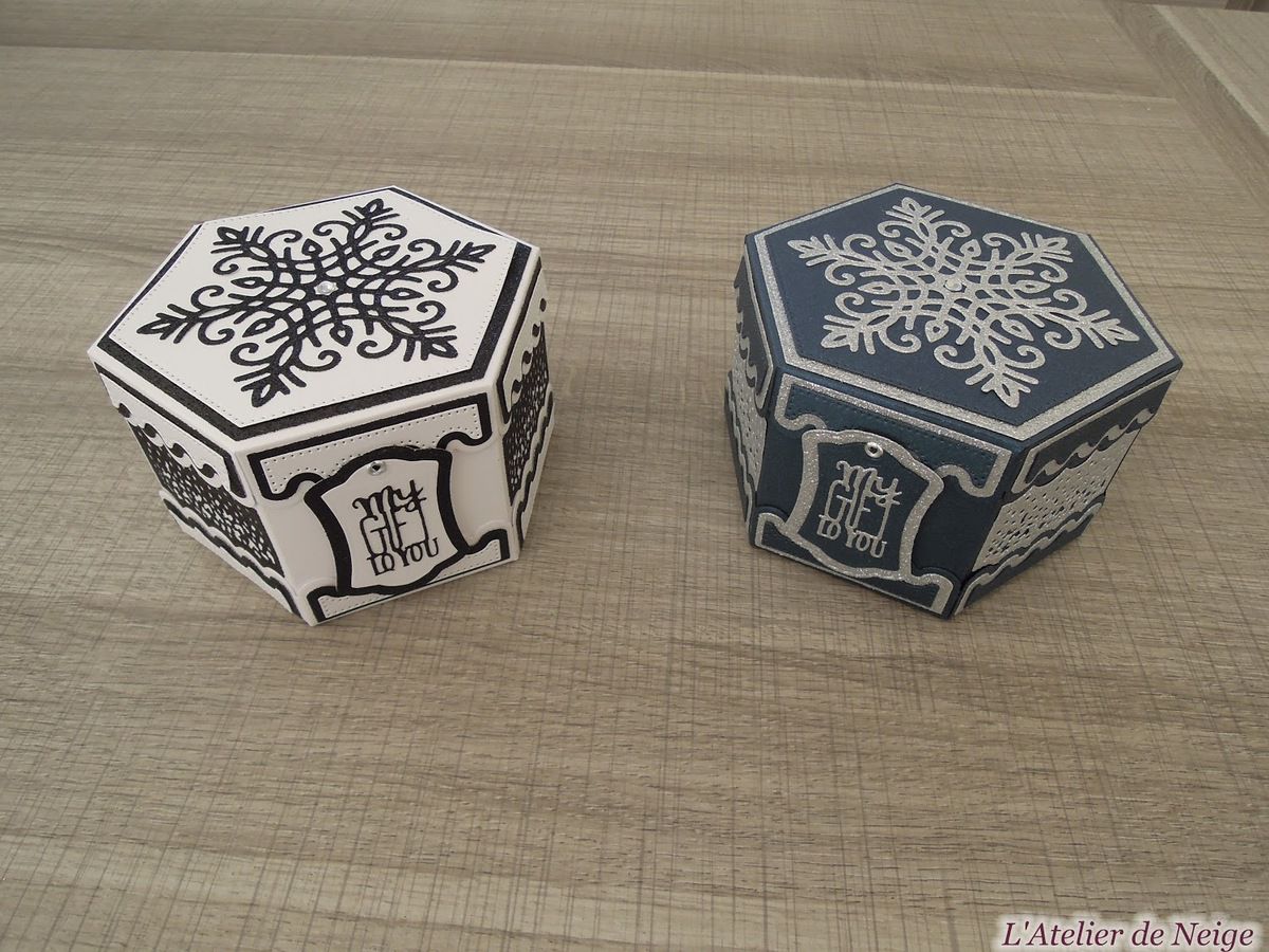 219 - Boîte à Chocolats Noël 2017